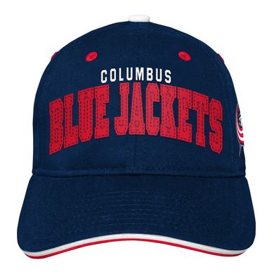 Детская бейсболка Outerstuff NHL Columbus Blue Jackets