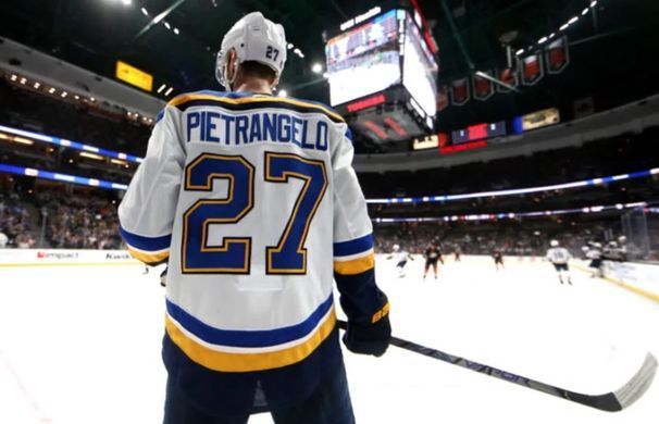 Хокейне джерсі Adidas Authentic St. Louis Blues  #27 Jersey