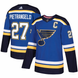 Хокейне джерсі Adidas Authentic St. Louis Blues #27 Home Jersey
