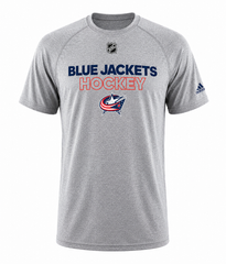 Футболка Adidas Climalite Columbus Blue Jackets