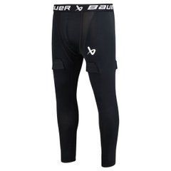 Компрессионные штаны Bauer Performance Compression с защитой паха